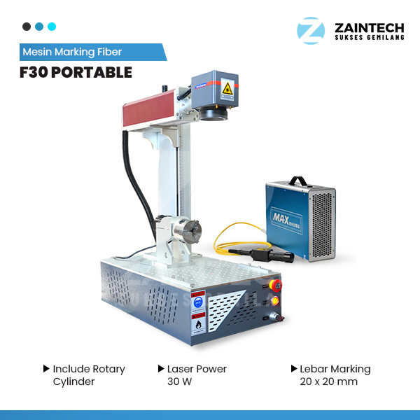 Mesin Laser Marking Fiber F30 Portable